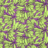 Lenzing Ecovero Inked Bouquet | Nerida Hansen – punalila/lime green,  thumbnail number 1