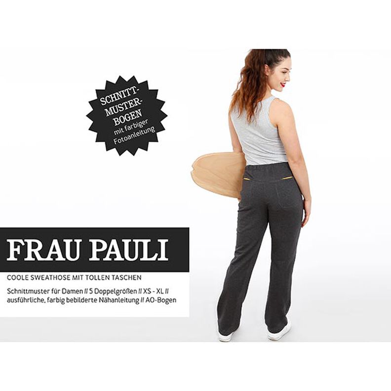 FRAU PAULI – hienot collegehousut, Studio Schnittreif  | XS -  XL,  image number 1