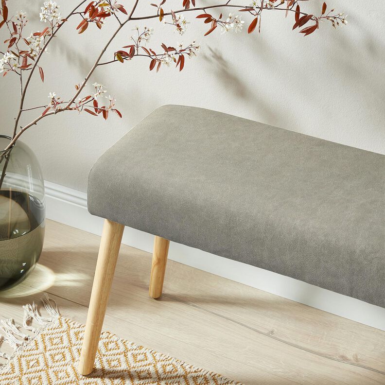 Verhoilukangas Samettityyli &ndash; vaalea ruskeanharmaa,  image number 6