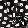 Kreppikangas Polka Dots [2,5 cm] – musta,  thumbnail number 3