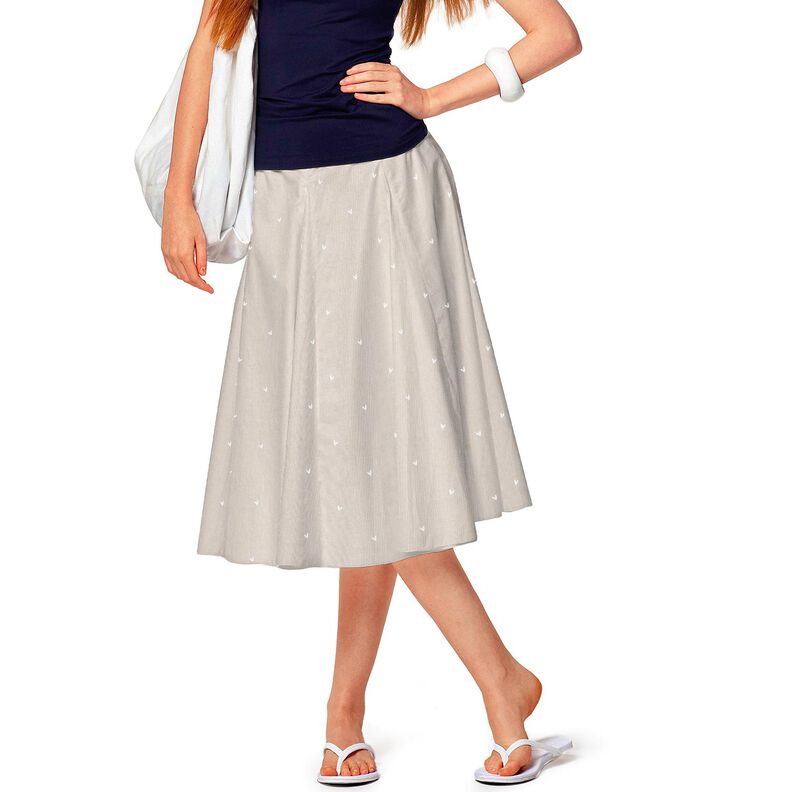 Puuvillapopliini Herkät sydämet – sumunharmaa,  image number 6