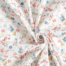 Musliini-/kaksikerroksinen kangas romanttiset kukkaköynnökset – valkoinen,  thumbnail number 3