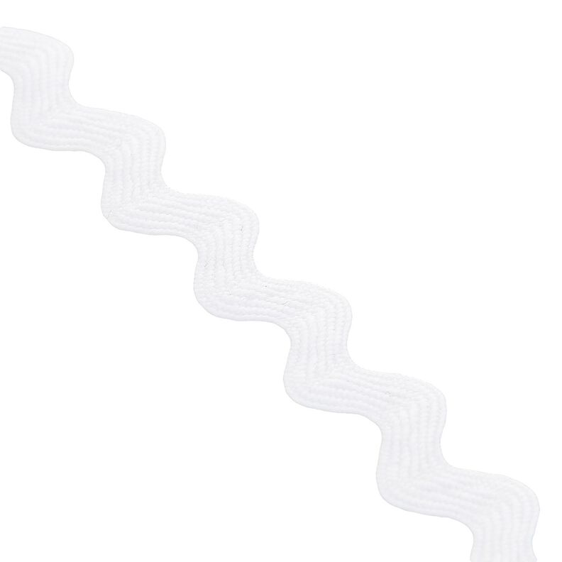 Aaltoileva nauha [12 mm] – valkoinen,  image number 1