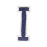Kangasmerkki I-kirjain [ Korkeus: 4,6 cm ] – laivastonsininen,  thumbnail number 1