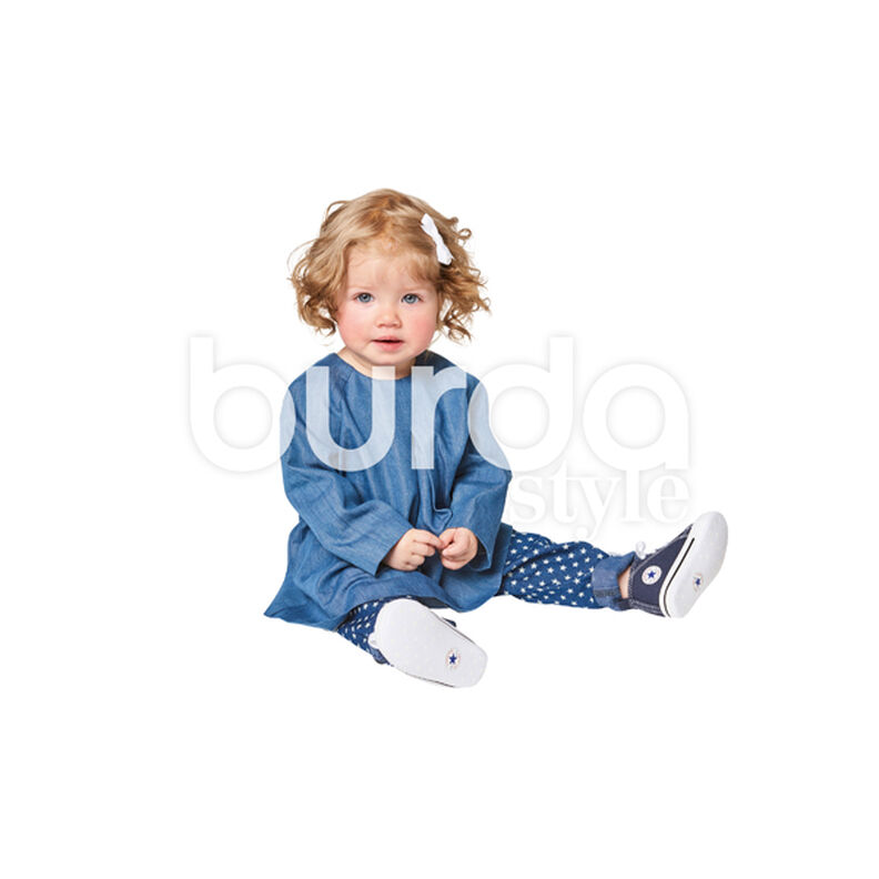 Vauvan mekko | paitapusero | housut, Burda 9348 | 68 - 98,  image number 5