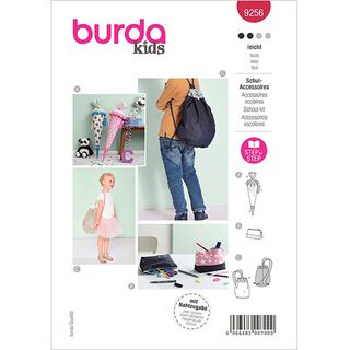 Koululaukku/penaali/liikuntakassi, Burda 9256 | One Size, 