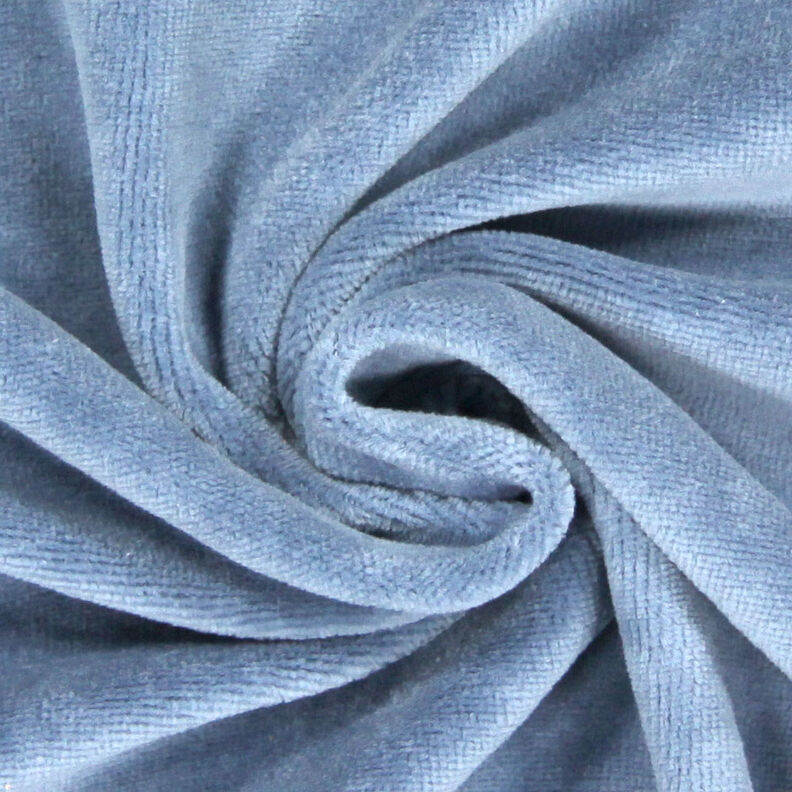 Nicki-kangas yksivärinen – teräksen sininen,  image number 2