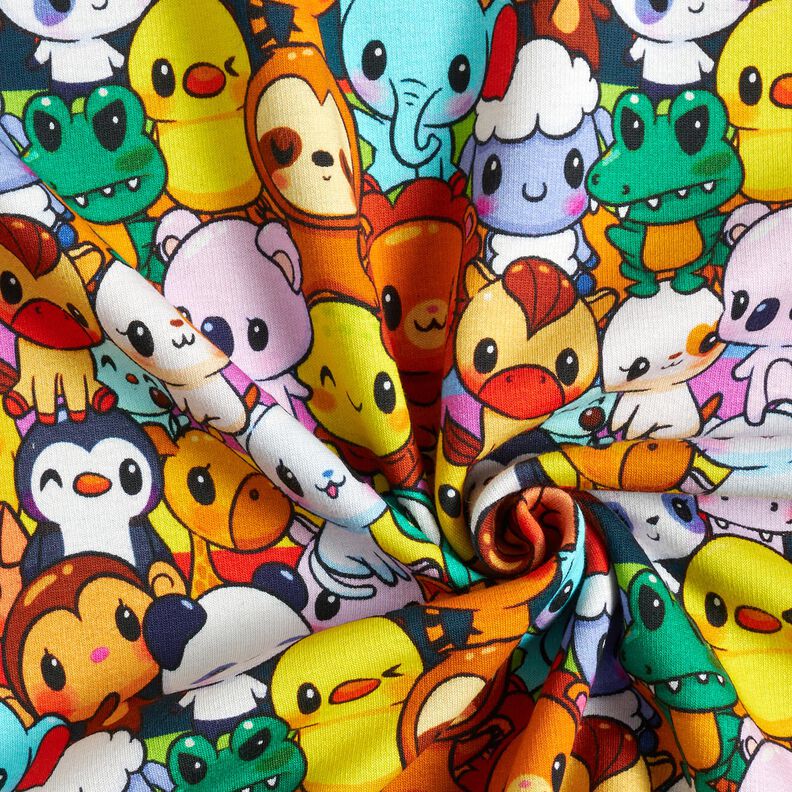 Alpenfleece S&ouml;p&ouml; el&auml;inten vilin&auml; Digitaalipainatus &ndash; sitruunankeltainen,  image number 3