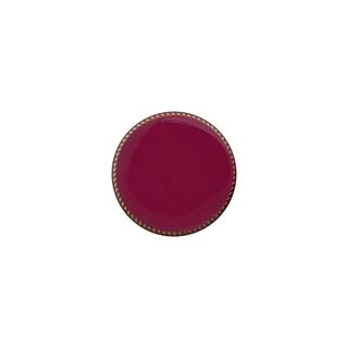 Kannallinen metalli-polyesterinappi [ 15 mm ] – bordeauxin punainen, 
