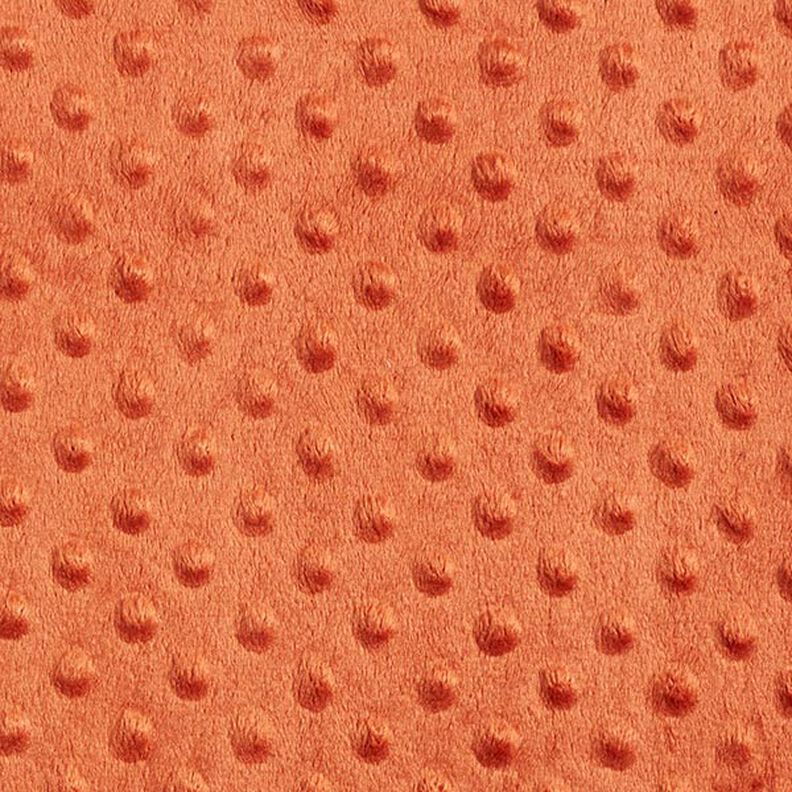 Pehmofleece Kohokuvioidut pisteet – terrakotta,  image number 1
