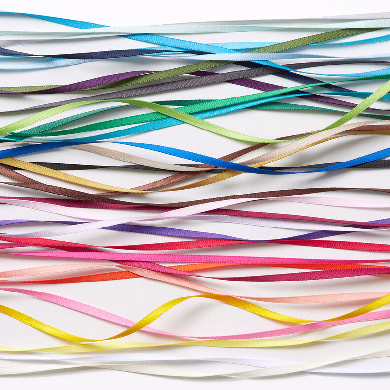 Satiininauha [3 mm] &ndash; kuninkaansininen,  image number 4