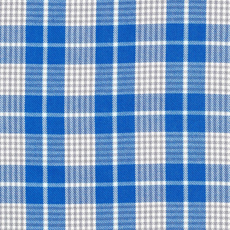 Viskoosisekoite Glencheck – sininen,  image number 1