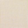 Puuvillakangas Vichy - 0,2 cm – vaaleanruskea,  thumbnail number 1