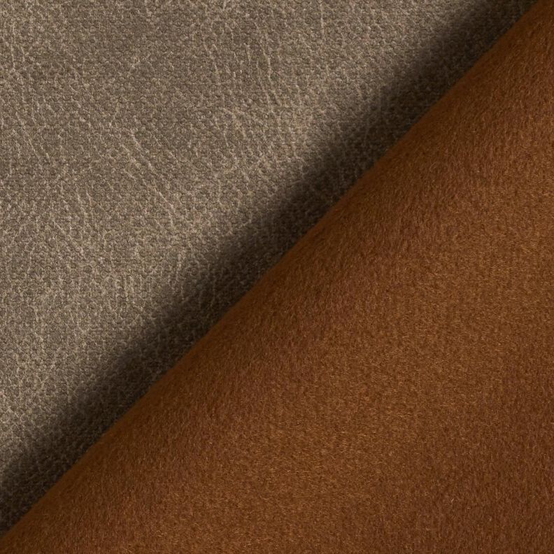 Verhoilukangas Samettityyli – tumma ruskeanharmaa,  image number 3