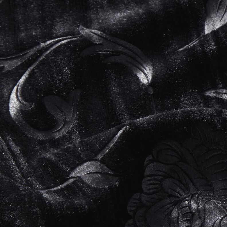 Ryppysametti Krysanteemi &ndash; musta,  image number 2