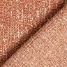 Verhoilukangas värikäs ommel – terrakotta/beige,  thumbnail number 3