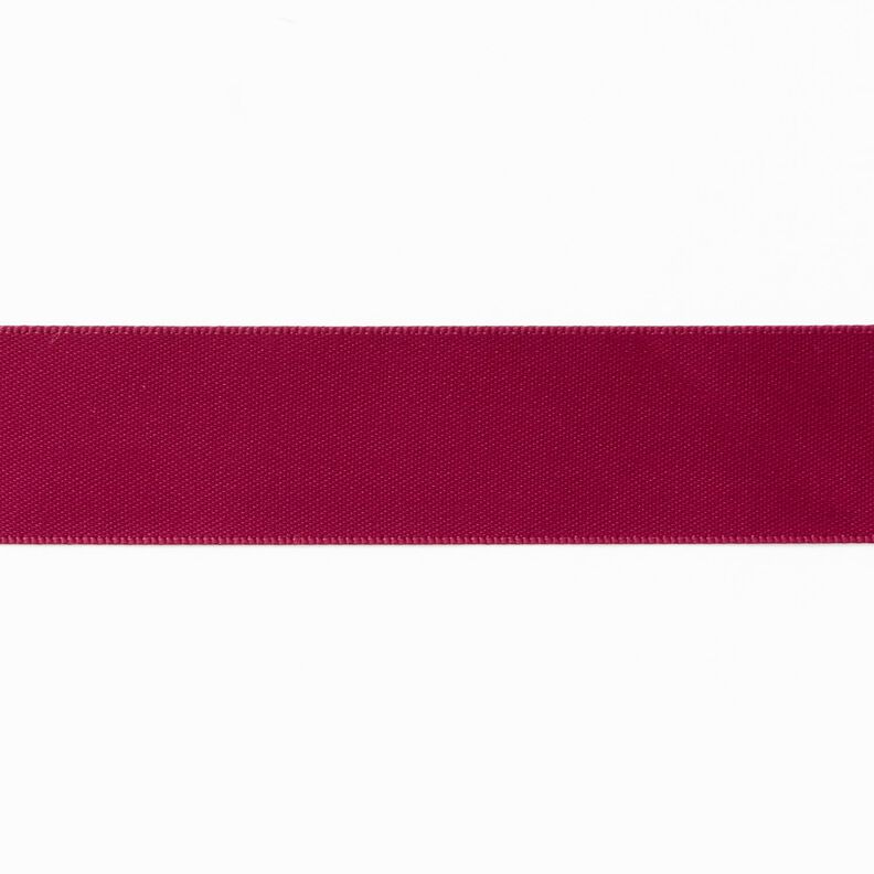 Satiininauha [25 mm] – bordeauxin punainen,  image number 1