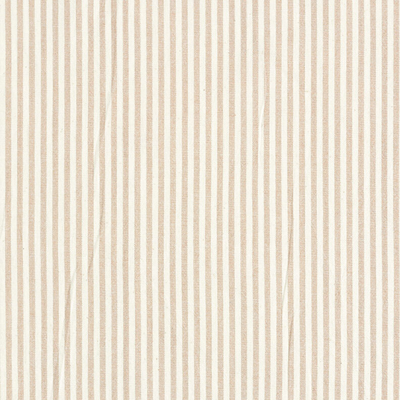 Puuvilla-viskoosi-sekoite Raidat – beige/villanvalkoinen,  image number 1
