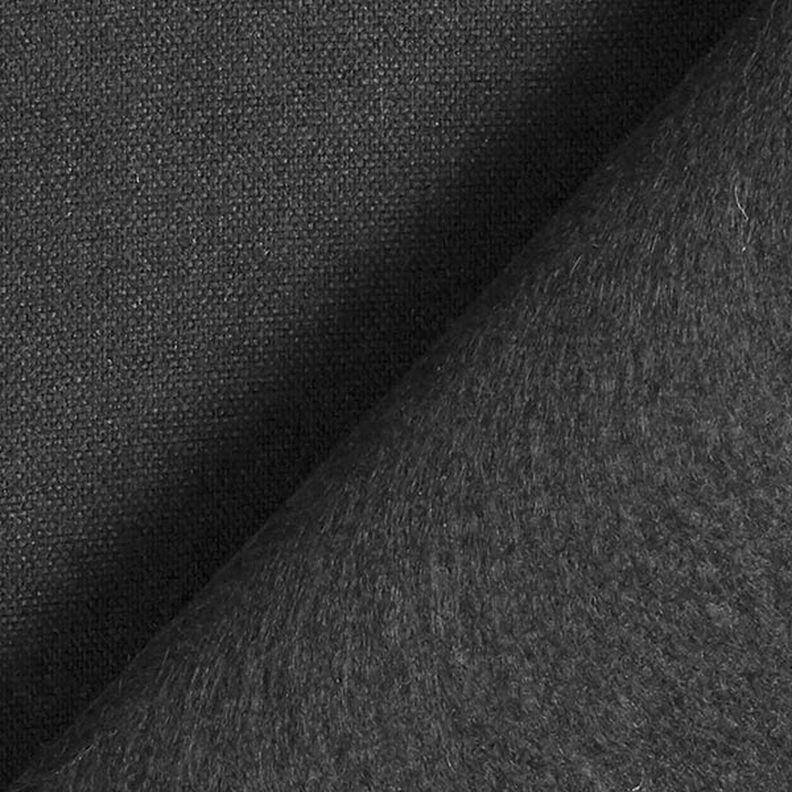 Verhoilukangas Hieno meleeraus – musta | Loppupala 90cm,  image number 3