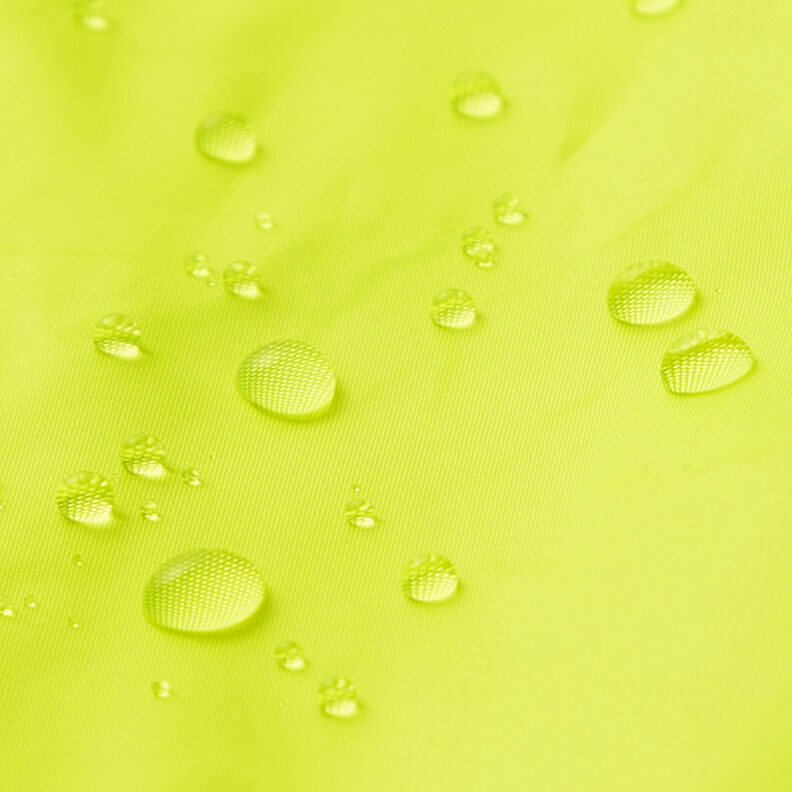 Vettähylkivä takkikangas ultrakevyt – keltainen neon,  image number 5