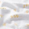 Musliini-/kaksikerroksinen kangas Sievät ankanpoikaset – valkoinen/kulta,  thumbnail number 2