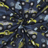 Puuvillapopliini hirviöautot | Poppy Fabrics – laivastonsininen,  thumbnail number 3