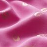 Viskoosikangas Foliopainatus Höyhenet – pink,  thumbnail number 2