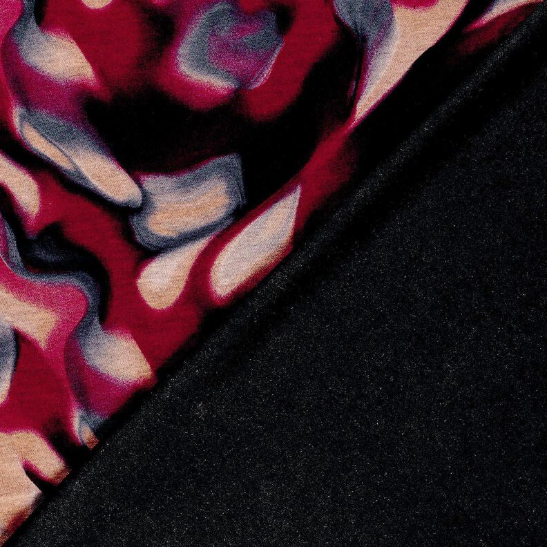 Romanitjersey Revontulet &ndash; bordeauxin punainen/ter&auml;ksen sininen,  image number 4