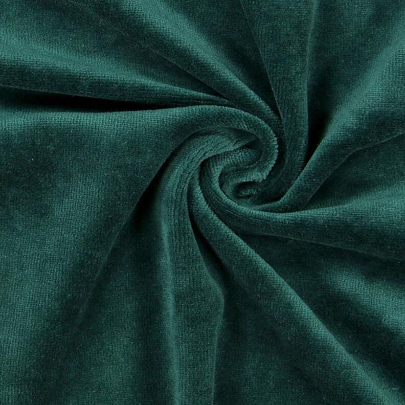 Nicki-kangas yksivärinen – tummanvihreä,  image number 2