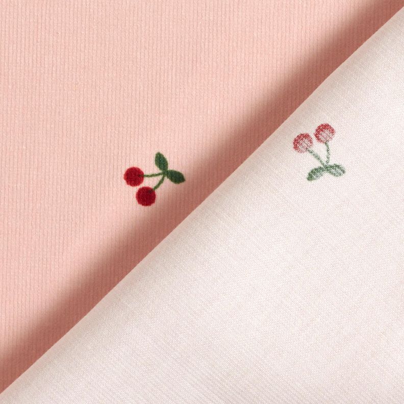 Vauvasametti Kirsikat &ndash; vaaleanpunainen,  image number 4