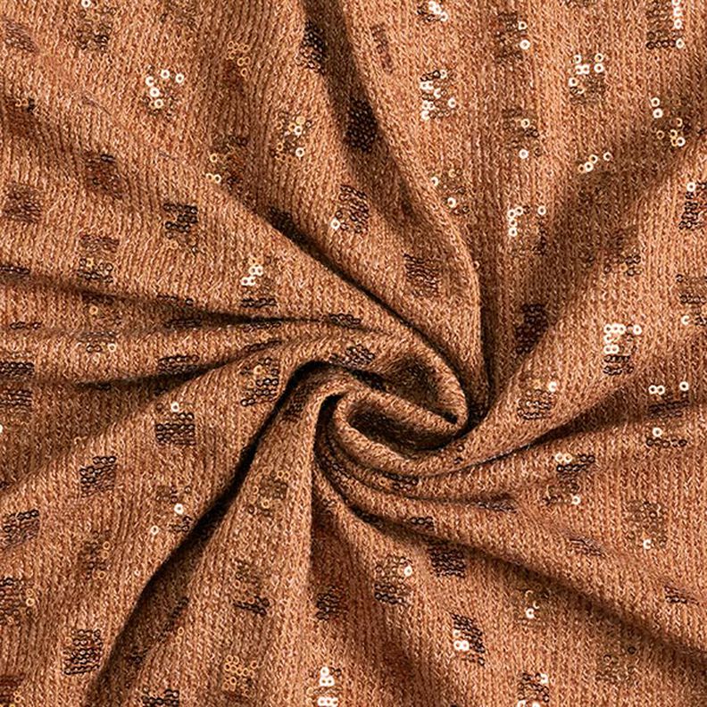 Neulekangas Kimallepaljetit Pikkulaatikot – kinuski,  image number 3