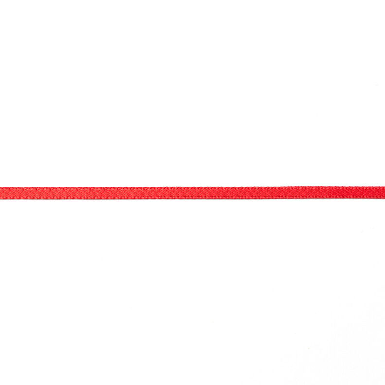 Satiininauha [3 mm] – punainen,  image number 1