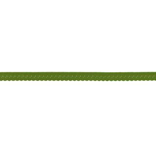 Joustava kanttausnauha Pitsi [12 mm] – oliivi, 