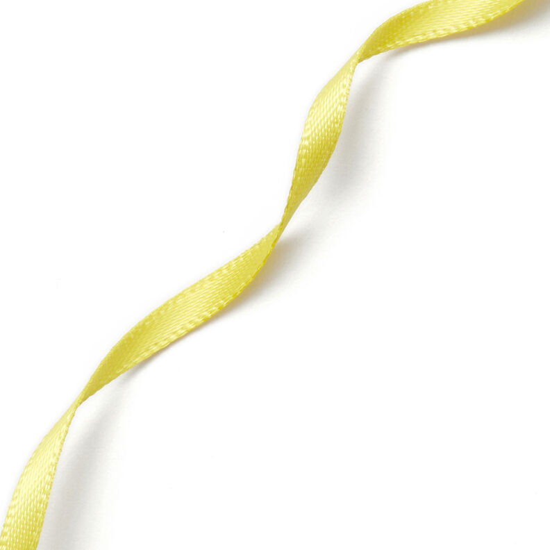 Satiininauha [3 mm] – sitruunankeltainen,  image number 3