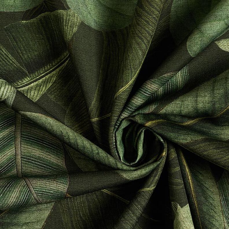 Ulkokankaat Canvas Palmun lehdet – tummanvihreä,  image number 3