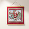 Paneeli Gobeliini Jouluinen vierailu – karmiininpunainen,  thumbnail number 6