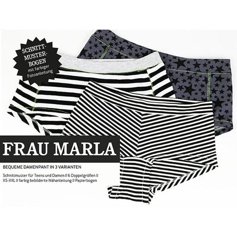 FRAU MARLA – naisten alushousut, Studio Schnittreif  | XS -  XXL,  image number 1