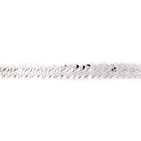 Joustava paljettinauha [20 mm] – hopea metallic, 