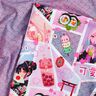 Puuvillajersey Manga-sateenkaari Digitaalipainatus | by Poppy – pastellivioletti,  thumbnail number 5