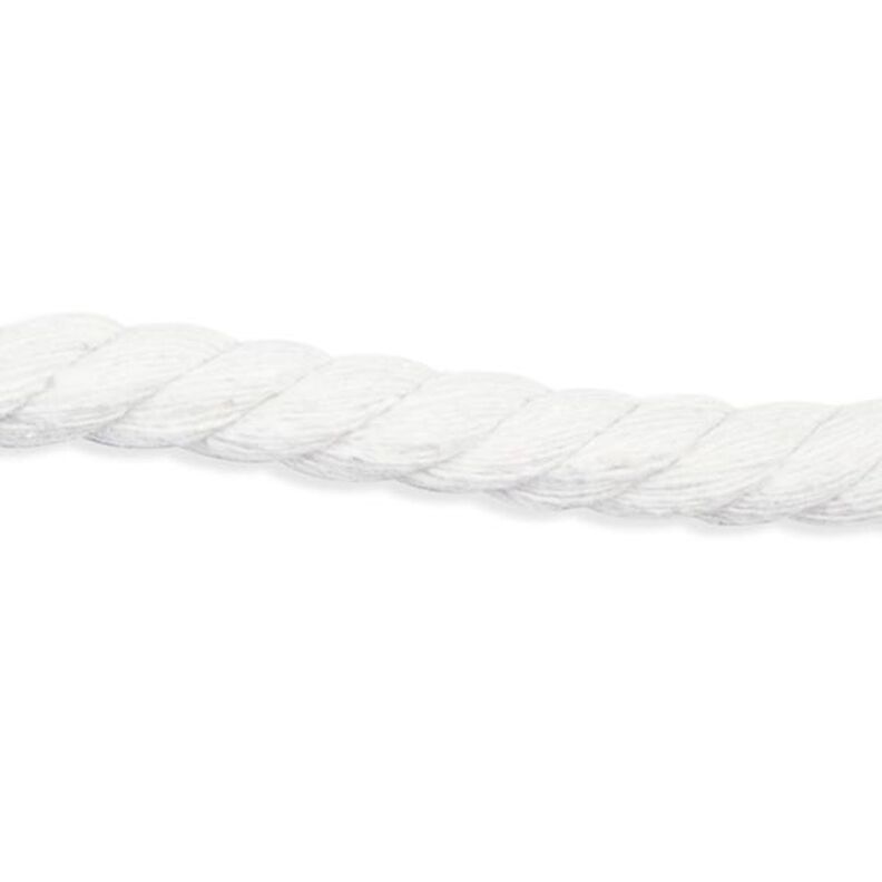 Puuvillanyöri [ Ø 8 mm ] – valkoinen,  image number 1