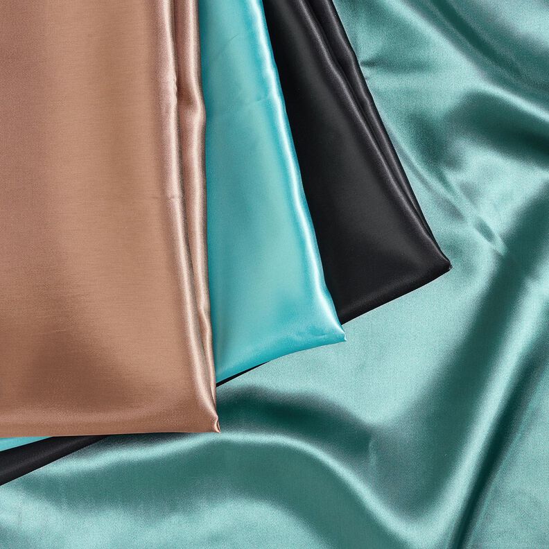 Satiinivuori yksivärinen – sinikuusi,  image number 4