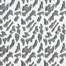Neulejacquard Abstrakti leopardikuvio – valkoinen,  thumbnail number 1