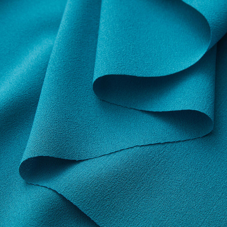 Kreppigeorgette – kirkas petrooli,  image number 4