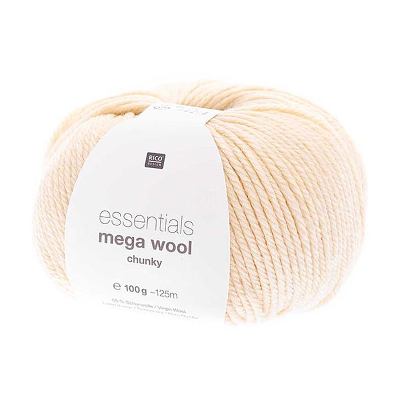 Essentials Mega Wool chunky | Rico Design – hiekka,  image number 1