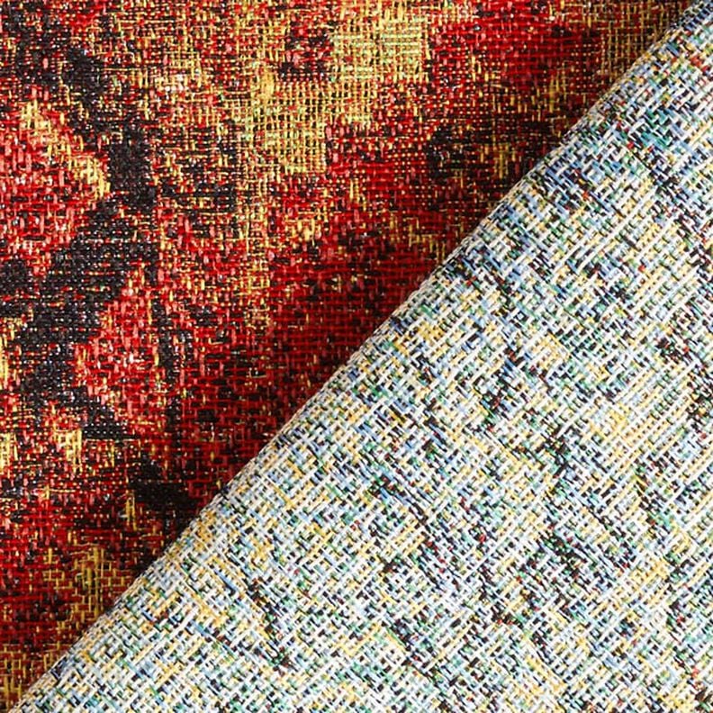 Sisustuskangas Gobeliini kudottu matto – terrakotta/tulipunainen,  image number 6