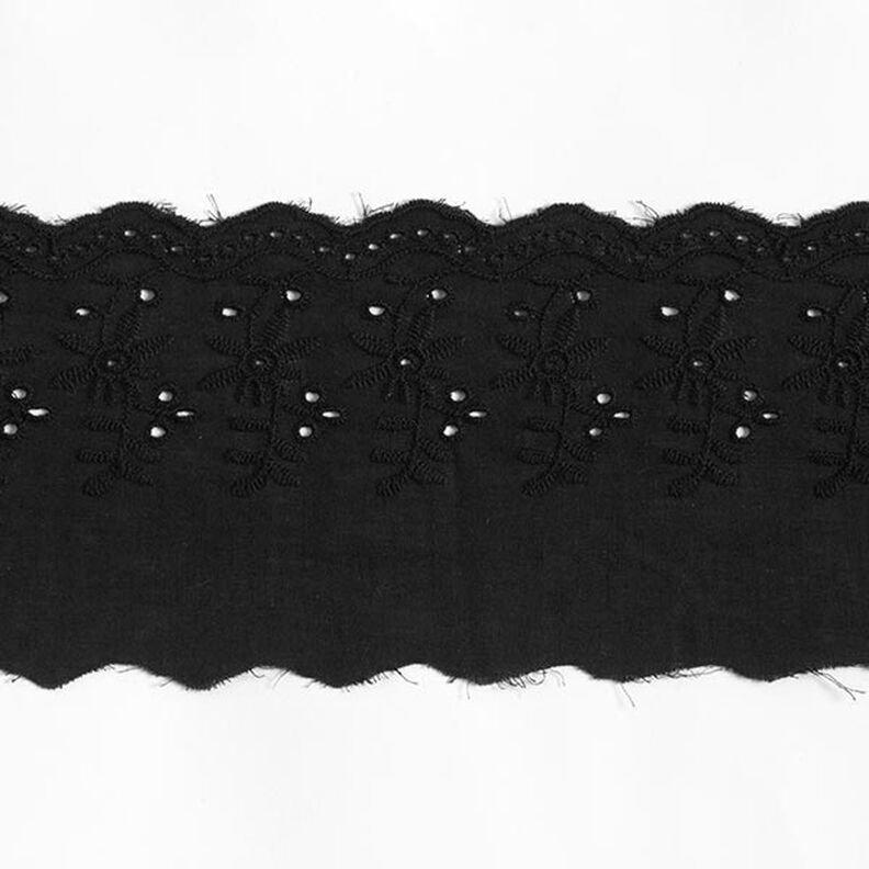 Koristeköynnöspitsi Puutarhakukka [90mm] - musta,  image number 1