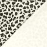 Joustava veluuri, lumileopardikuvio – norsunluu/musta,  thumbnail number 4