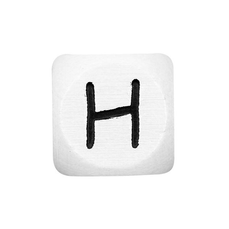 Puukirjaimet H – valkoinen | Rico Design,  image number 1