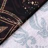 PuuvillajerseyReunuskangas Mandala ja kultaiset pilkut | Glitzerp&uuml;ppi &ndash; mustanruskea/kulta,  thumbnail number 4