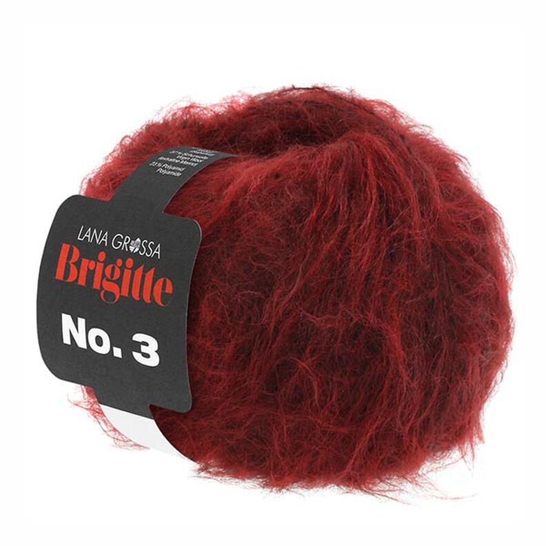 BRIGITTE No.3, 25g | Lana Grossa – bordeauxin punainen,  image number 1